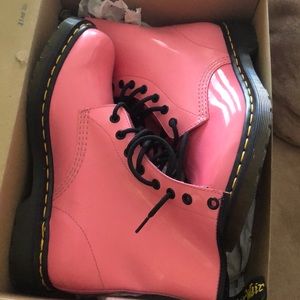 Dr. martens (Barbie pink) size 9. Only worn twice!